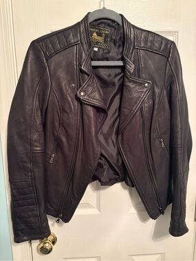 Genuine leather biker jacket from Massimo Leather